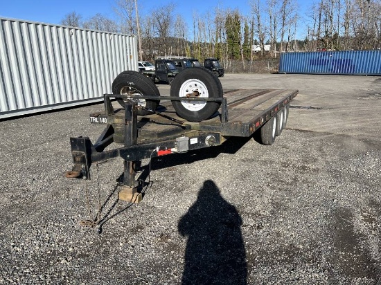 2005 ASVE Tri-Axle Equipment Trailer