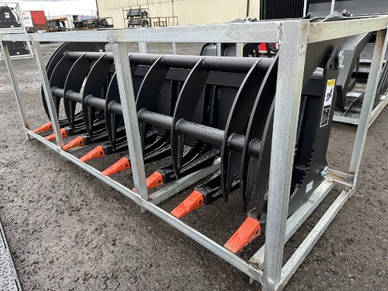 2022 Greatbear 78" Grass Fork Grapple Bucket