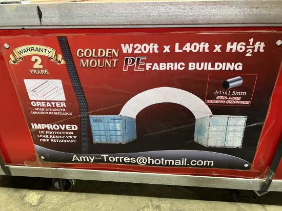 2022 Golden Mount C2040 Container Shelter