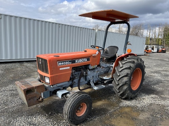 1991 Kubota M4030SU Utility Tractor