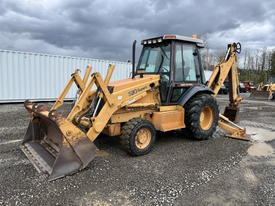 1997 Case 580 Super L 4x4 Loader Backhoe