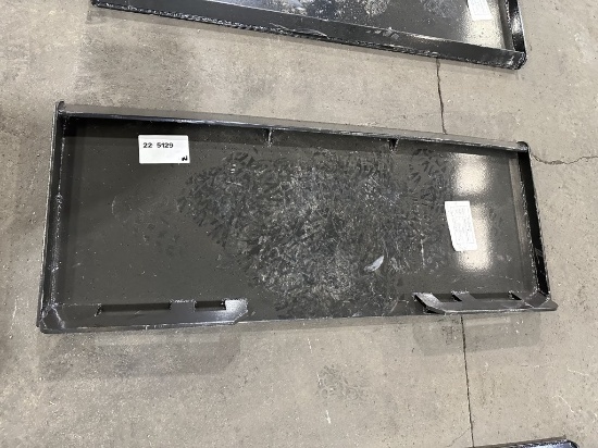 2022 Mower King Skidsteer Mounting Plate