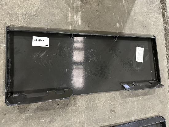 2022 Mower King Skidsteer Mounting Plate
