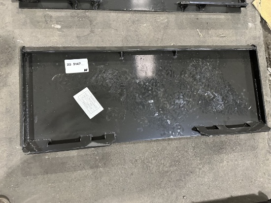 2022 Mower King Skidsteer Mounting Plate