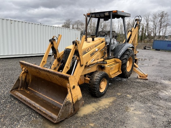 1997 Case 580 Super L 4x4 Loader Backhoe