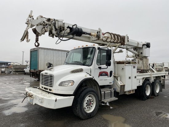 2012 Freightliner M2 T/A Digger Derrick Truck