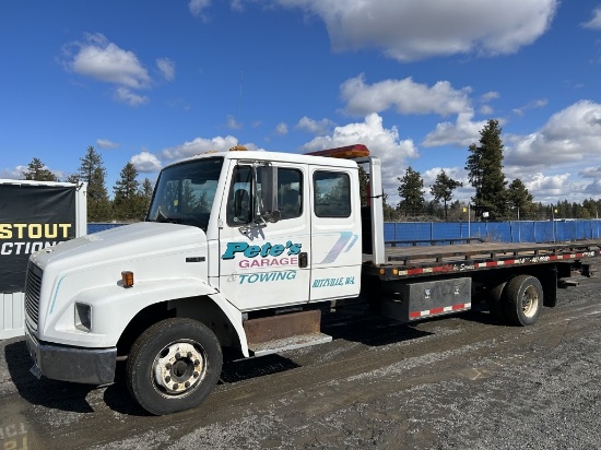 2001 Freightliner FL60 Extra Cab Roll-Off  Truck