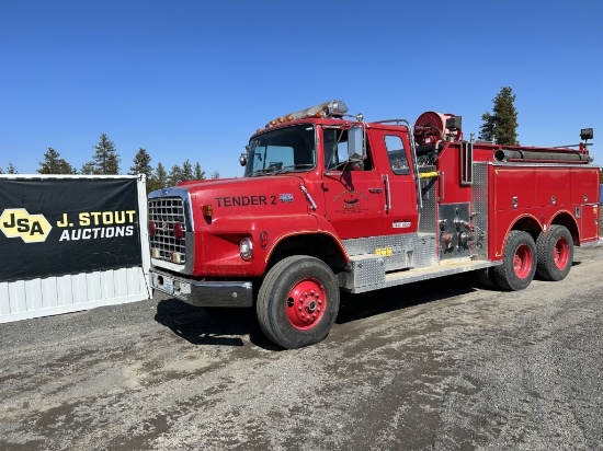 1986 Ford 9000 Fire Engine