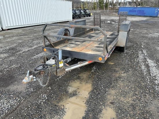 1991 Towmaster T10 T/A Equipment Trailer