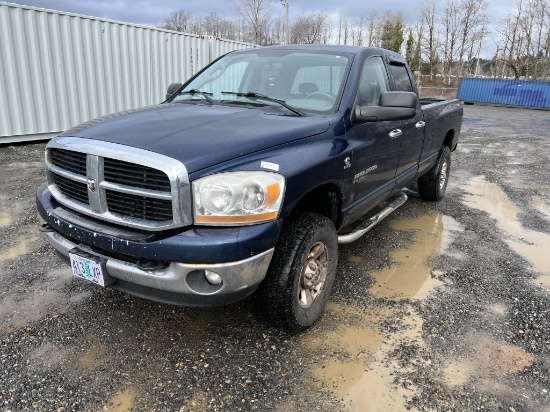 2006 Dodge Ram 2500 SLT HD Crew Cab 4x4 Pickup