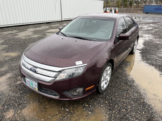 2011 Ford Fusion SE Sedan