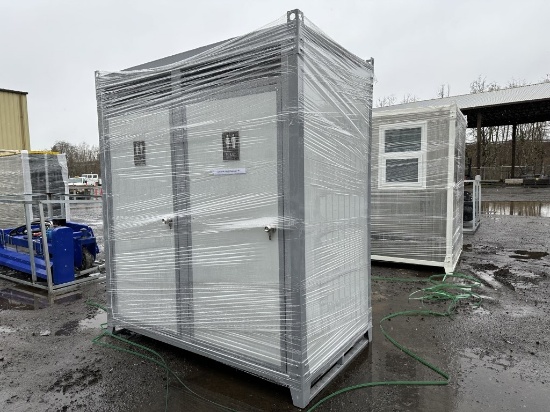 2023 Bastone Portable Double Stall Toilet