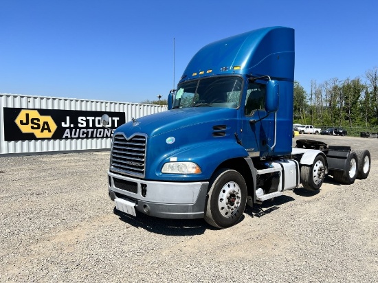 2013 Mack CXU613 Tri-Axle Truck Tractor