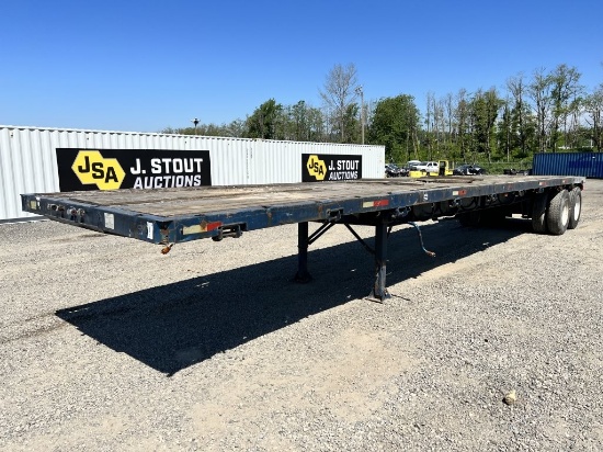 1981 Fruehauf T/A Flatdeck Trailer