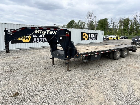 2017 Big Tex 22GN T/A Gooseneck Equipment Trailer