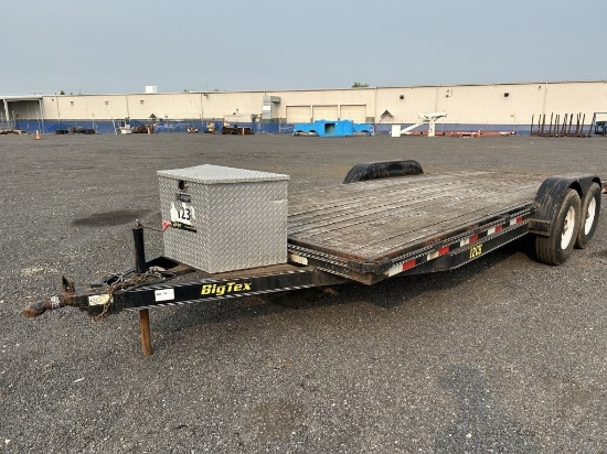 2003 Big Tex 12CH T/A Equipment Trailer