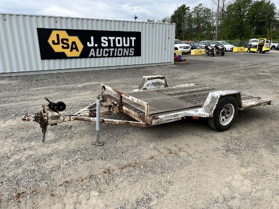1998 Strong Boy UM74 S/A Equipment Trailer