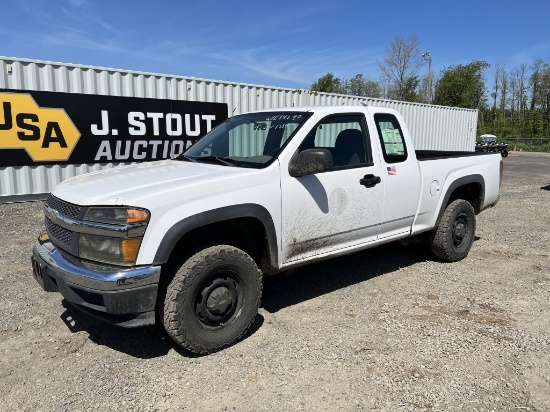 2008 Chevrolet Colorado Extra Cab 4x4 Pickup