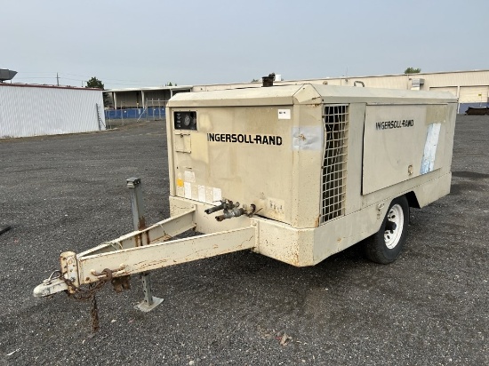 1989 Ingersoll-Rand 375 Towable Air Compressor