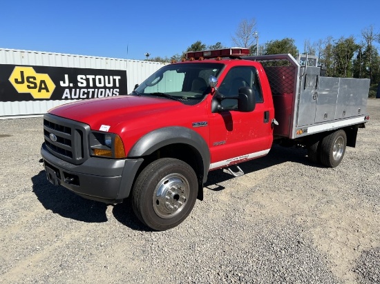 2005 Ford F550 XL SD Brush Truck