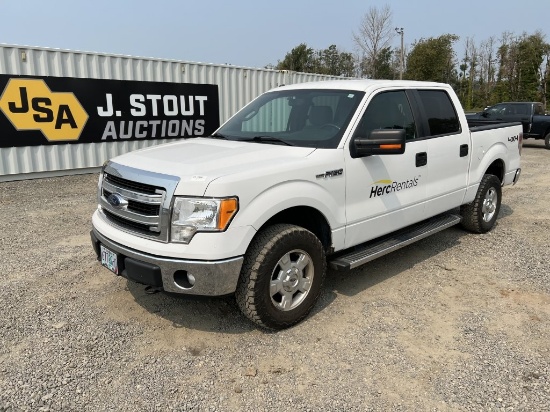 2013 Ford F-150 4x4 Crew Cab Pickup