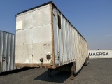 1982 Alloy 48' Possum Belly Chip Trailer