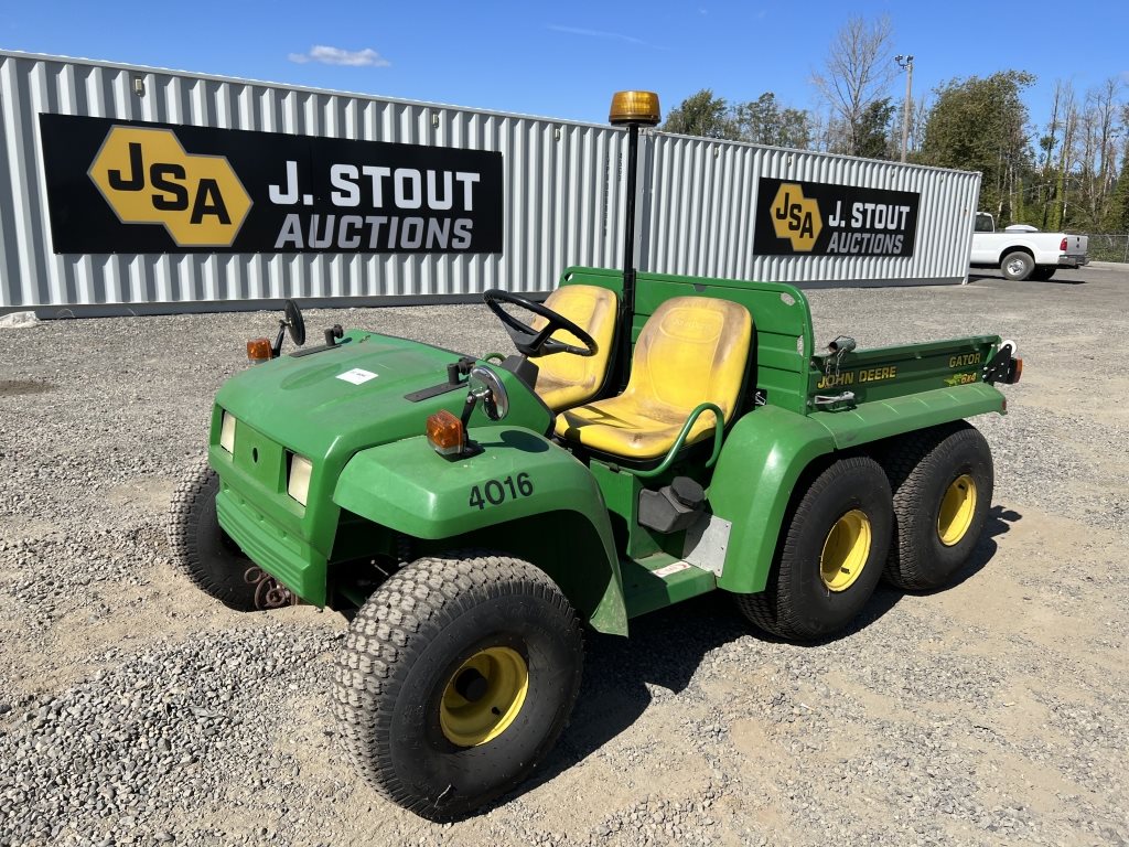 フィル・グリーンウッド ボーダーカントリー1980年 1998 John Deere Gator 6x4 Utility Cart | Proxibid