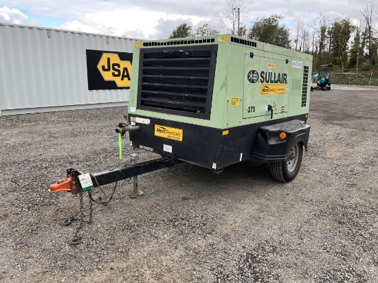 2014 Sullair 375CDPQCA4 Towable Air Compressor