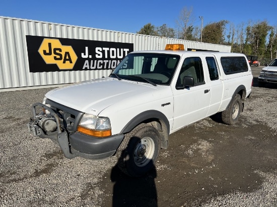 2000 Ford Ranger Extra Cab 4x4 Pickup