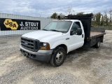 2005 Ford F350 SD Flatbed Dump Truck