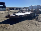 2005 Towmaster T14DD T/A Equipment Trailer