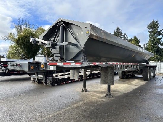 2008 Trail King 36' Quad-Axle Side Dump Trailer
