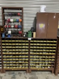Bolt Bins qty 2, Wire Rack, Cabinet