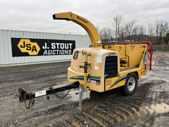 2008 Vermeer BC1000XL Towable Chipper