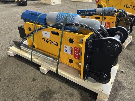 2024 Toft 680 Hydraulic  Breaker