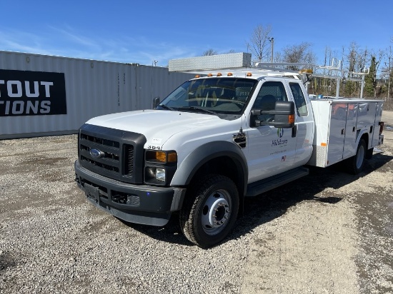 2009 Ford F450 XL SD Extra Cab Utility Truck