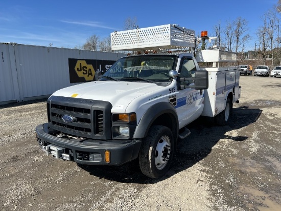 2008 Ford F450 XL SD 4x4 Utility Truck