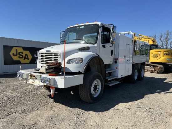 2005 Freightliner M2 Flatbed Utility Truck