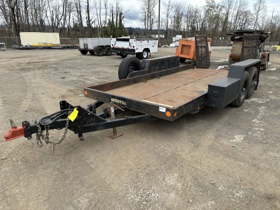 1991 Towmaster T10 T/A Equipment Trailer