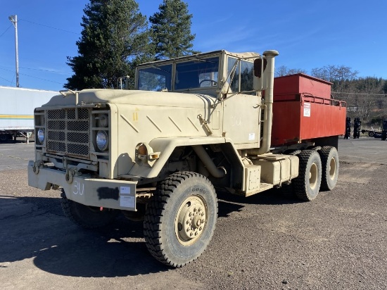 1988 AM General M923 T/A 6x6 Water Truck