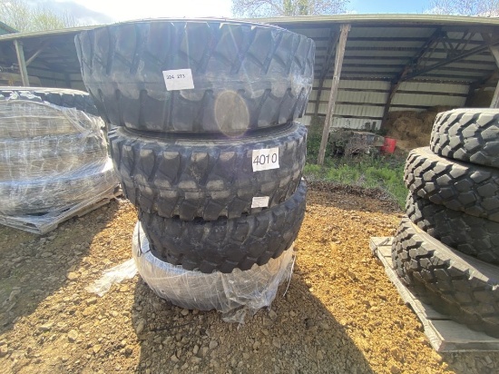 Bridgestone 445/80R25 Tires, Qty. 4