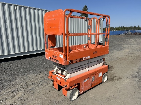 2018 Snorkel S3219E Scissor Lift
