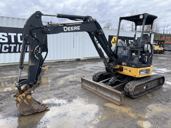 2019 John Deere 35G Mini Hydraulic Excavator