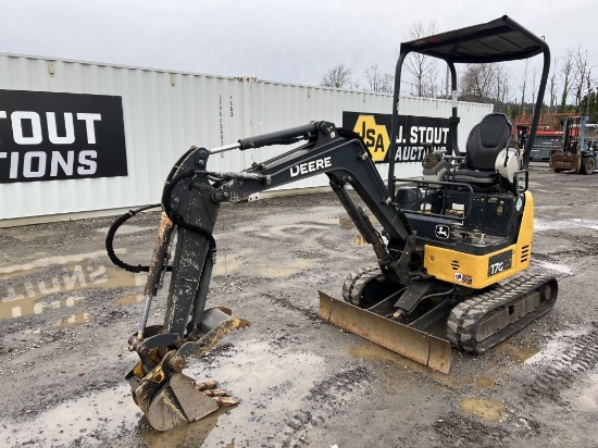 2019 John Deere 17G Mini Hydraulic Excavator