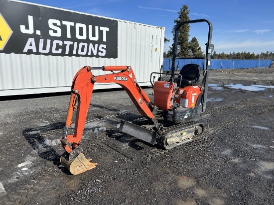 2017 Kubota K008-3 Mini Hydraulic Excavator