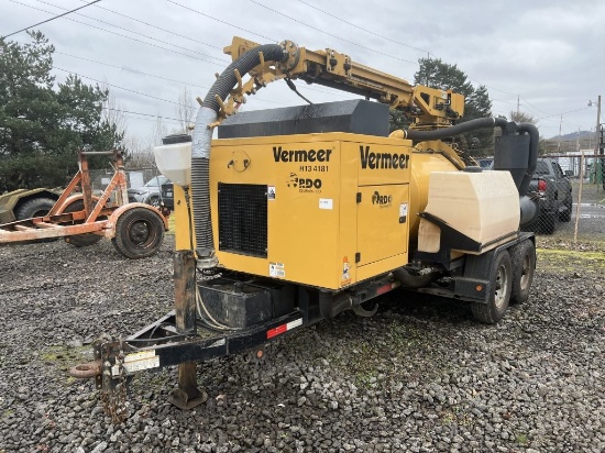 2013 Vermeer V500LE-HD T/A Towable Vacuum