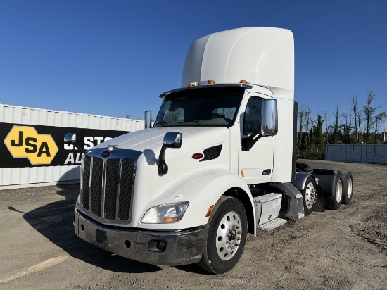 2020 Peterbilt 579 Tri-Axle Truck Tractor
