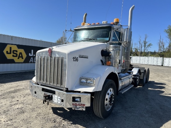 2014 Kenworth T800 Tri-Axle Truck Tractor