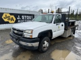2006 Chevrolet Silverado 3500 Flatbed Dump Truck