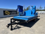 2013 Eagle EDO8620TA3 T/A Water Pump Trailer